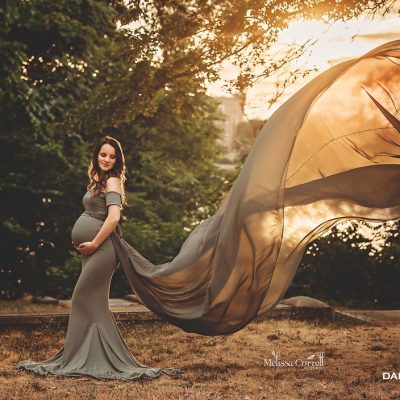 J&L Designs | Maternity Photoshoot Dress | Form Fitted Maternity Dresses