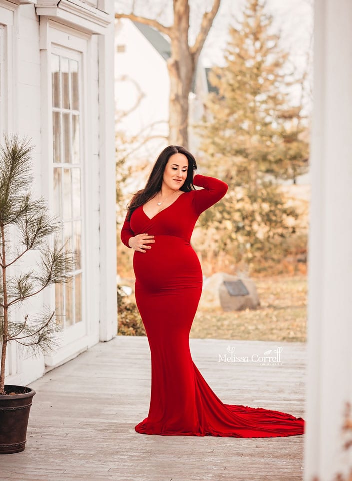Alissa | Long Sleeve Maternity Dresses