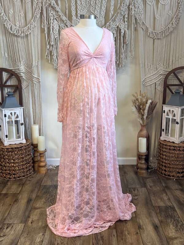 RETIRED NEW Pink Lace Dress