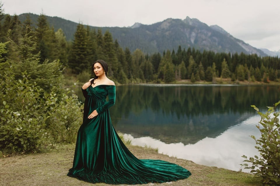 Silk Fairies Velvet Darah Dress